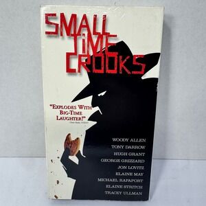 Small Time Crooks VHS 2000 Woody Allen Hugh Grant Comedy Movie DreamWorks PG
